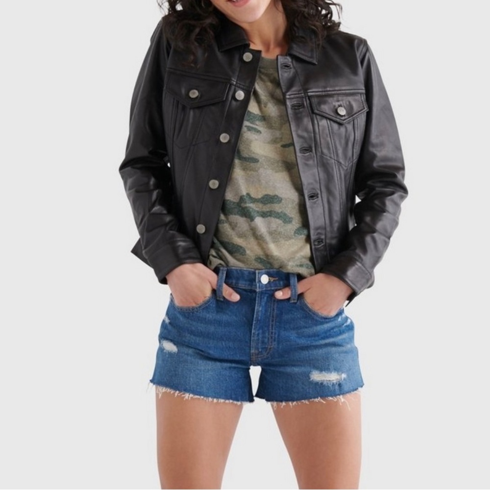 Leather Trucker Jacket